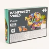 Tvarované puzzle Dažďový prales 287 ks
