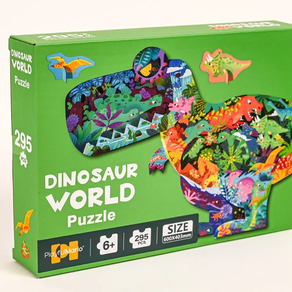 Tvarované puzzle Dinosaurus 295 ks