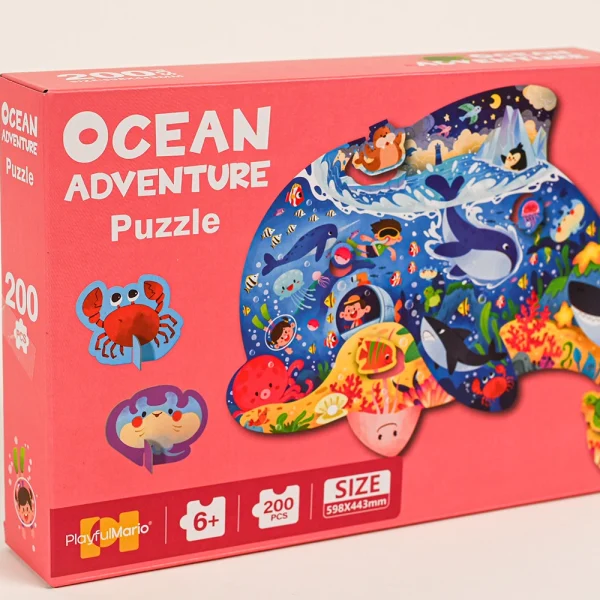 Tvarované Puzzle Ocean Adventure 200ks