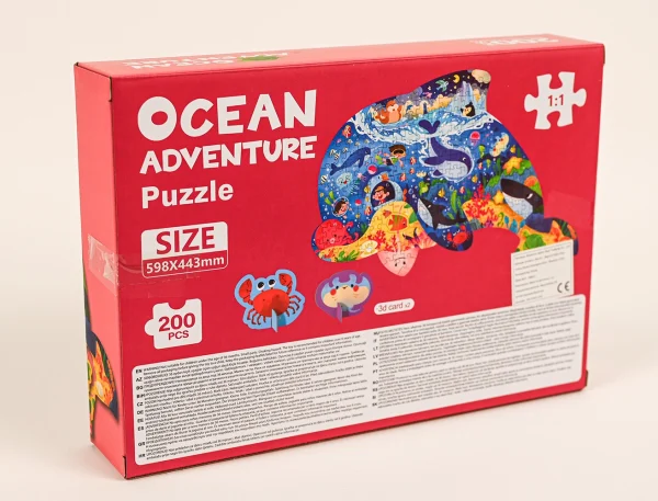 Tvarované Puzzle Ocean Adventure 200ks