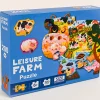 Tvarované puzzle Farma 200 ks