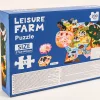 Tvarované puzzle Farma 200 ks