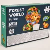 Tvarované Puzzle Forest World 200ks