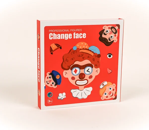 CHANGE FACE_1 Magnetická kniha - tvár