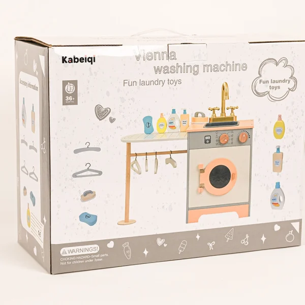 Pračka so žehliacou doskou a umyvadlom