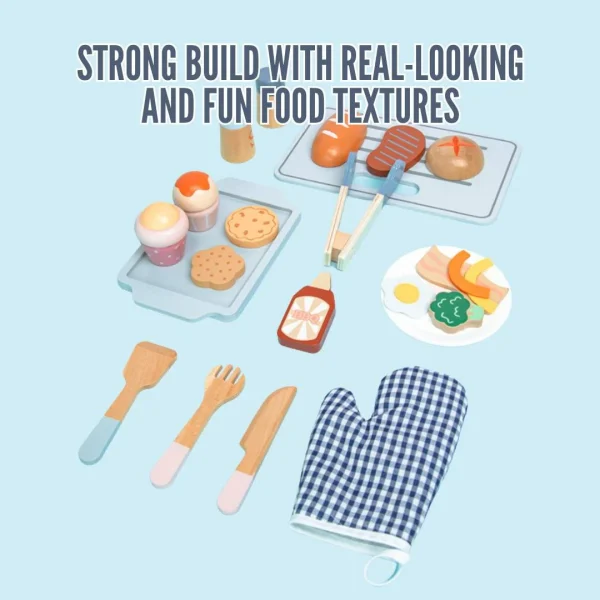 Drevená trúba s príslušenstvom