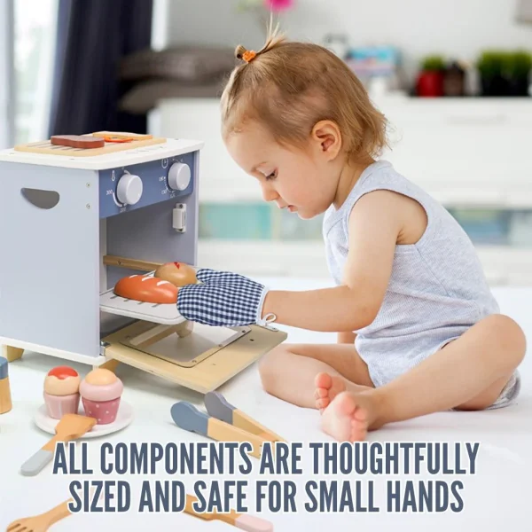 Drevená trúba s príslušenstvom