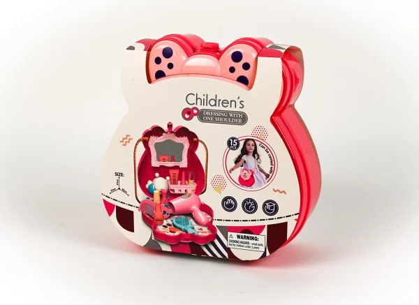 Sada na líčenie a česanie v kabelke 15ks