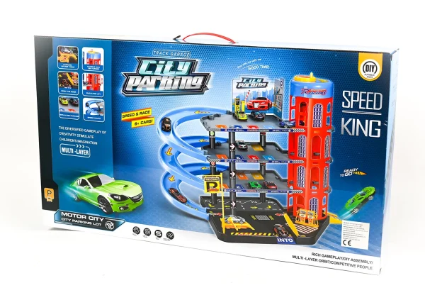 City parking - viacposchodové parkovisko s autíčkami