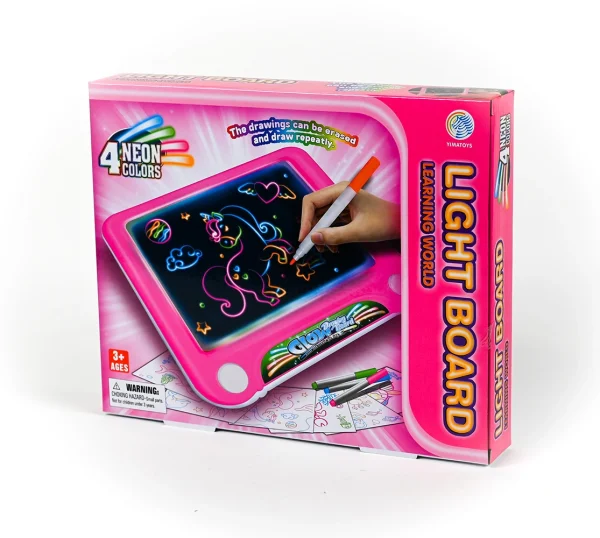 Svetelný Neon LED tablet