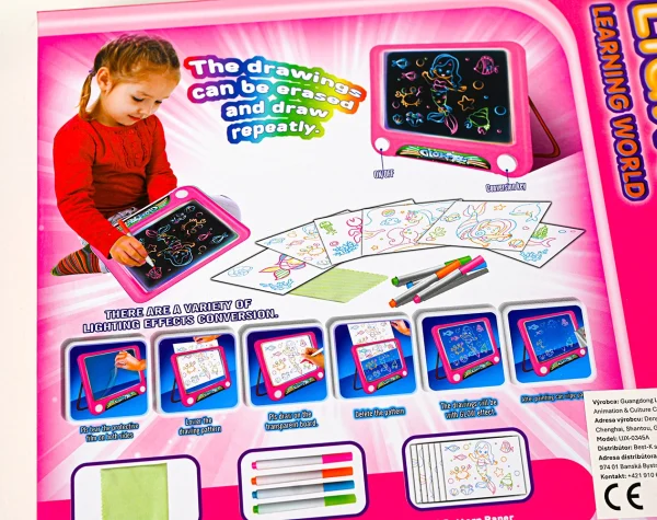 Svetelný Neon LED tablet