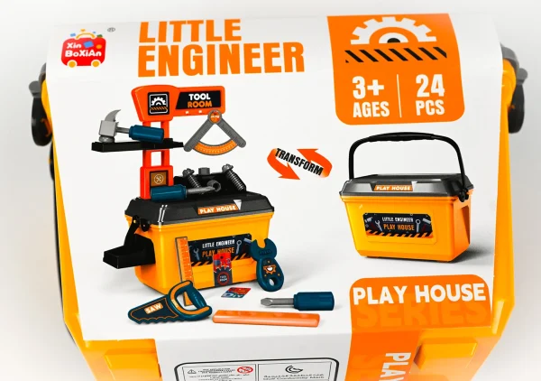 Náradie v kufríku - Little Engineer 24ks