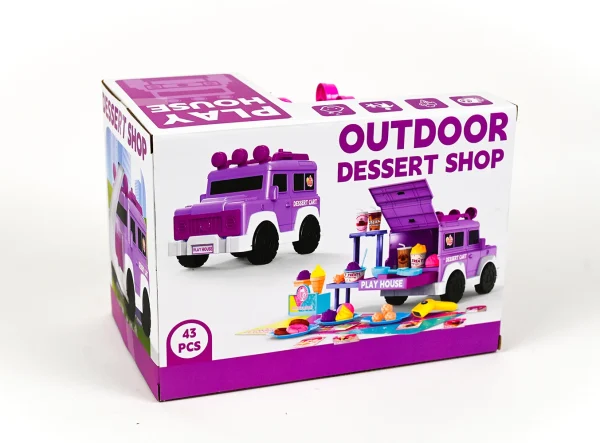 Zmrzlinové auto 43ks