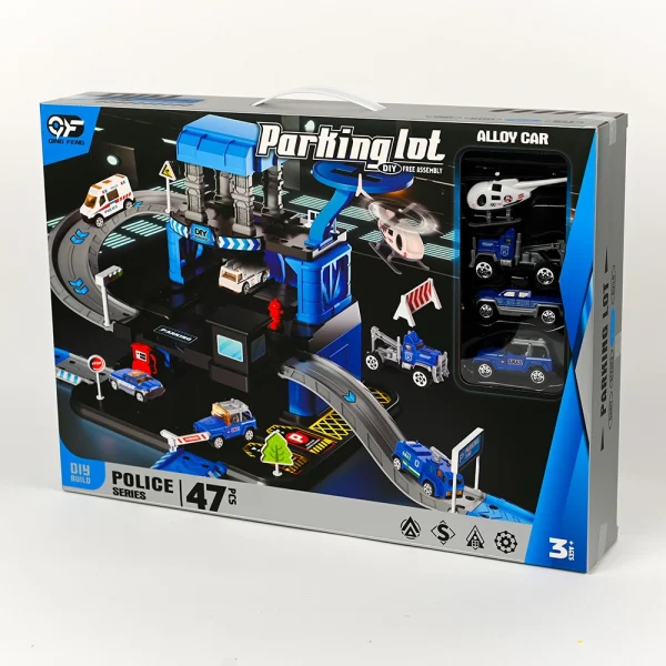 Policajná parkovacia garáž 47ks