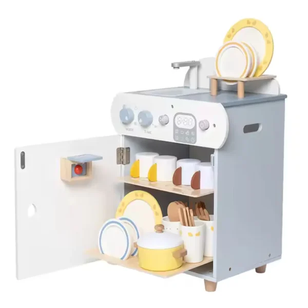 Umývačka riadu drevená s príslušenstvom