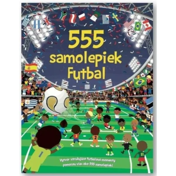 5555 samolepiek - Futbal