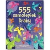 555 samolepiek - Draky