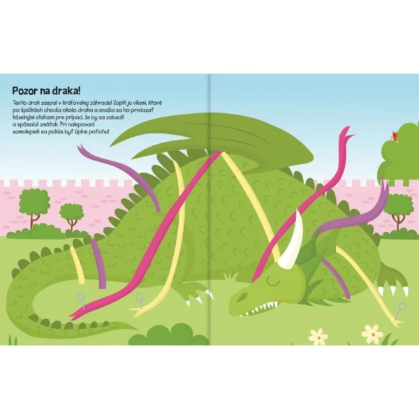 555 samolepiek - Draky