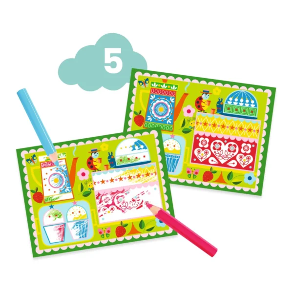 Djeco Veľká kreatívna sada Mačka a jej priatelia