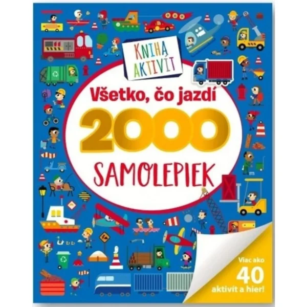 Svojtka Všetko, čo jazdí - 2000 samolepiek