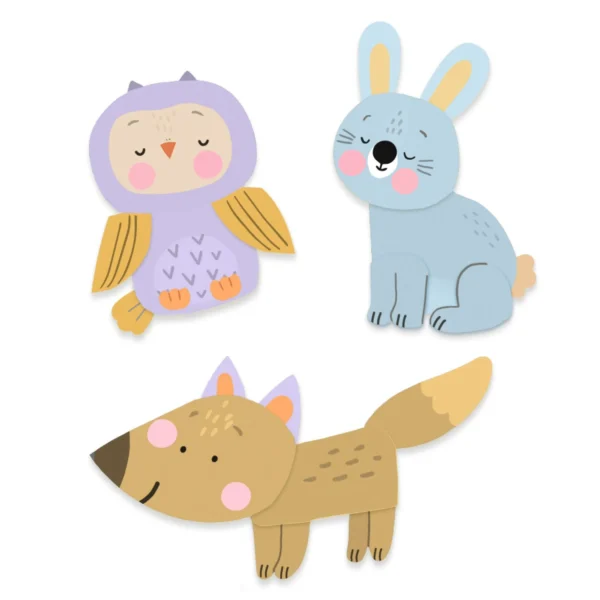 Djeco Ufúľaná zábava Maľovanie s prstami