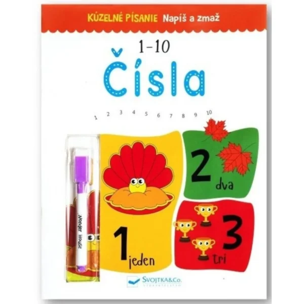 Kúzelné písanie – Čísla 1-10