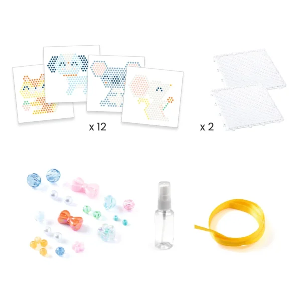 Djeco Kreatívna sada s korálkami Aqua animals