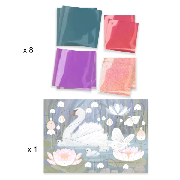 Veľká kreatívna sada 6 aktivít Fluffy box