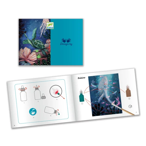 Pod morskou hladinou: 3D maľovanie