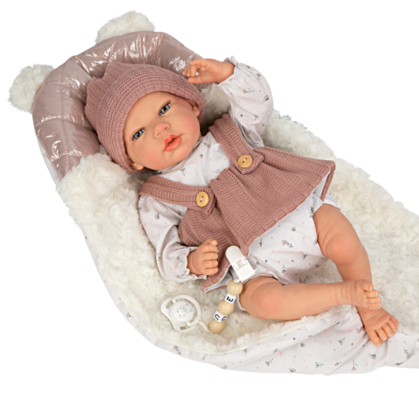 IMG_8494 Reborn bábika Arias Sandra 40 cm s dečkou