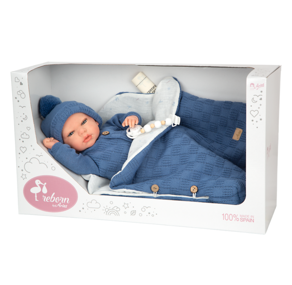 IMG_9728 Reborn bábika Arias Alberto 40 cm so spacím vakom