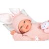 IMG_9811 Reborn bábika Arias Lucia 45 cm s vankúšikom a plyšákom