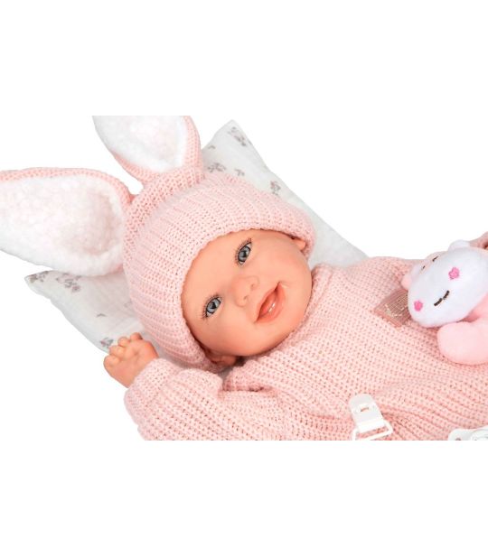 IMG_9811 Reborn bábika Arias Lucia 45 cm s vankúšikom a plyšákom