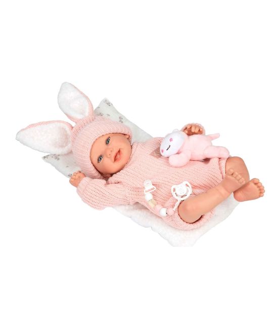 IMG_9817 Reborn bábika Arias Lucia 45 cm s vankúšikom a plyšákom