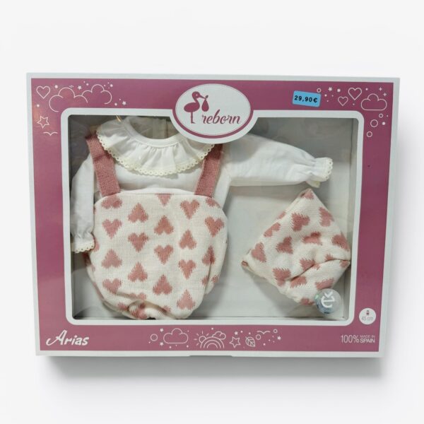 Oblečenie pre bábiky Arias Reborn - set 1 ( do 45 cm )