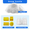 SF-10 Snow Castle Snow Fairy – Snow Castle – modelovací sneh v kufríku (500 g)