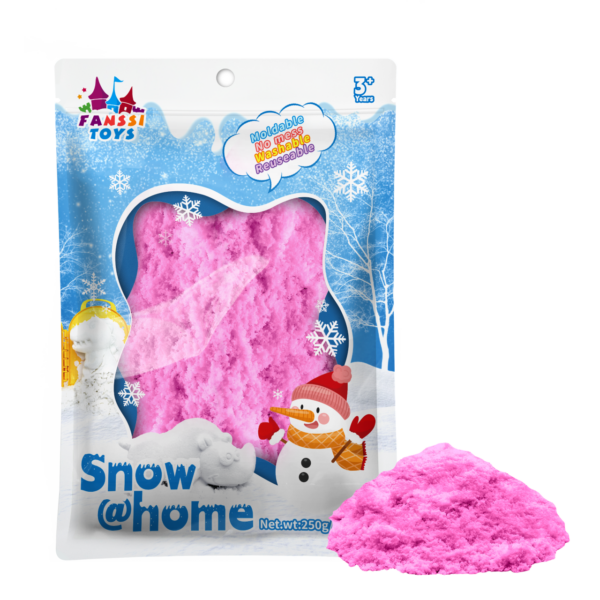 SN-250G Pink Snow @ Home – modelovací sneh ružový (250 g)