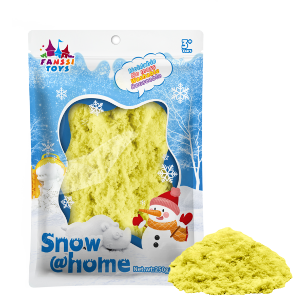 SN-250G Yellow Snow @ Home – modelovací sneh žltý (250 g)