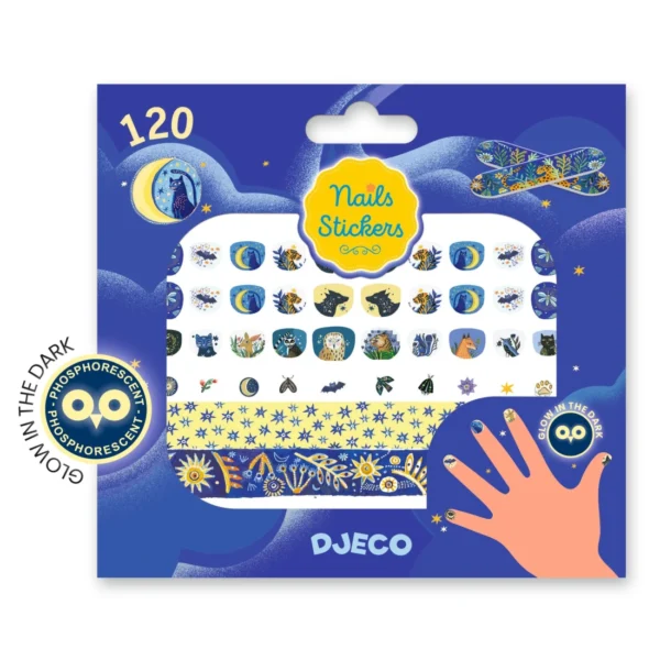 dj09253-odrazy-mesacneho-svitu-nalepky-na-nechty-1100x1100 Djeco Nálepky na nechty Odrazy mesačného svit