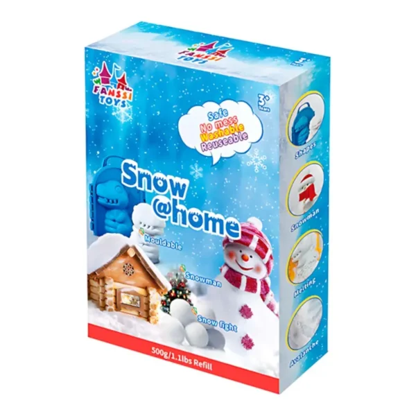 Snow @ Home – modelovací sneh biely 500g