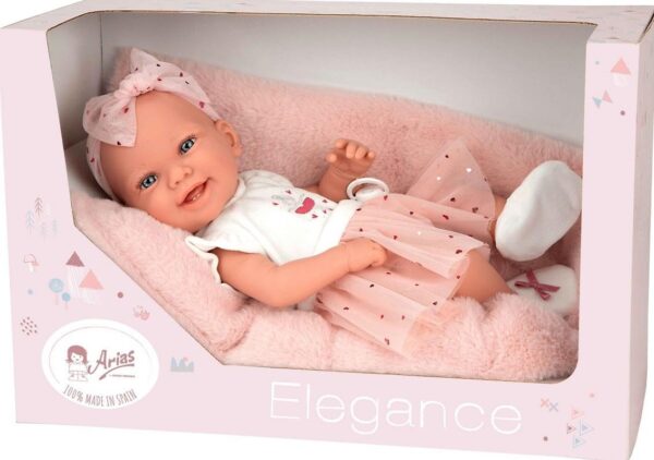 IMG_1983 Bábika Arias Elegance Zoe Ballerina 42 cm – celovinylová s vankúšikom