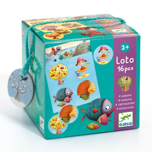 Djeco Hra Loto Štyri ročné obdobia
