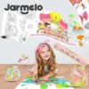 Jarmelo Samolepiaca omaľovánka v rolke Sweet girls 3 m
