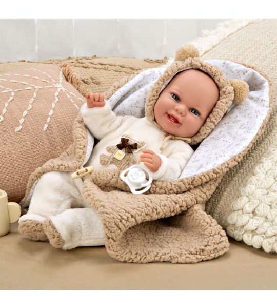 IMG_1829 ARIAS Babyto Elegance 35 cm – bábika so záťažou, dekou a vanilkovou vôňou
