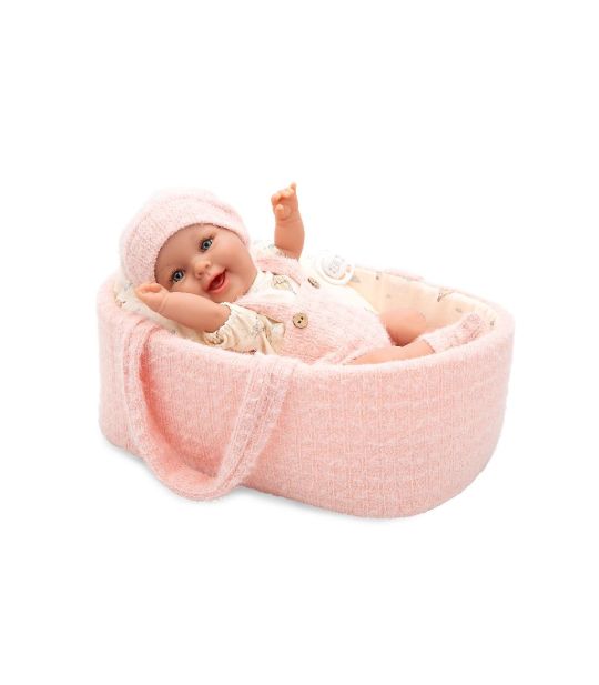 IMG_2060 Bábika Arias Gadi Elegance 33 cm s prenosným košíkom a vôňou vanilky