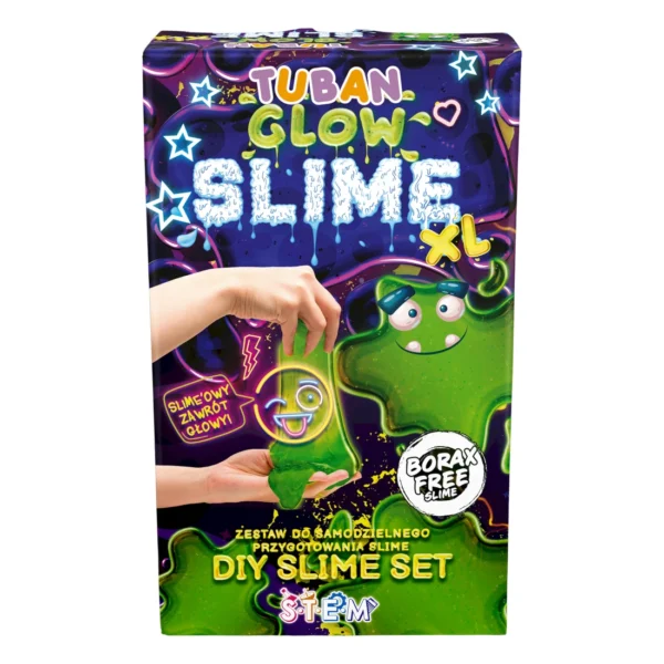 IMG_3069 TUBAN DIY Slime Sada na výrobu slizu Glow in the dark XL