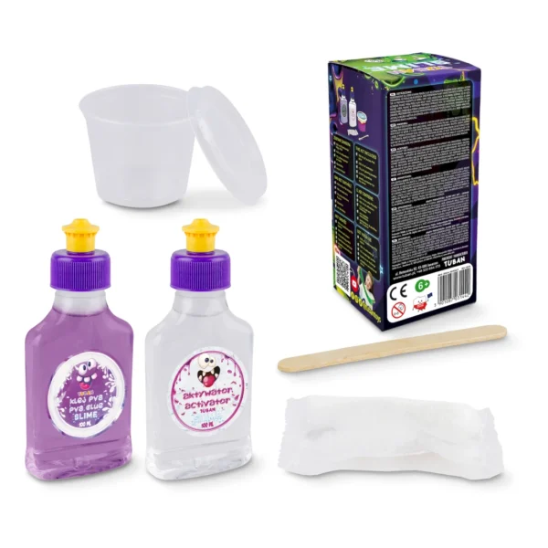 IMG_3081 TUBAN DIY Slime Sada na výrobu slizu Glow in the dark