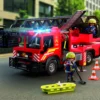 HRAls23437-01 Playmobil Hasičské auto s výsuvnou plošinou