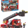 HRAls23437 Playmobil Hasičské auto s výsuvnou plošinou